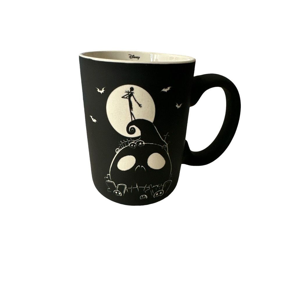 The Nightmare Before Christmas  Mug Jack‎ Skeleton Disney Halloween NWT